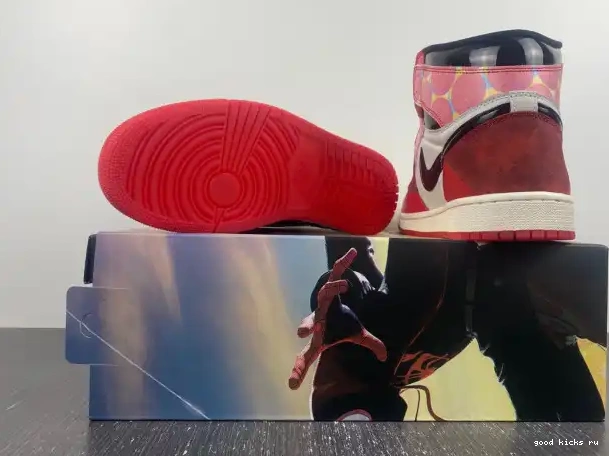 Rep the Across DV1748-601 Spider-Verse OG High 1 Spider-Man Jordan 0326